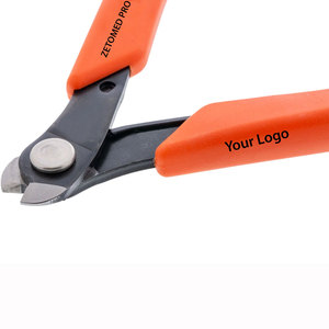 Xuron ®   Alicates de Corte de Alambre Duro con Cabeza Cónica, Herramienta de Corte de Alambre Duro de Alta Calidad para Joyería (Mango Naranja) - Product Image 2