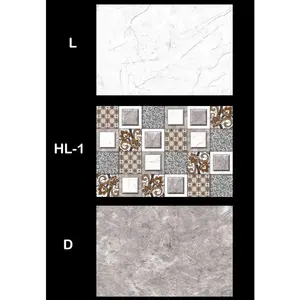 불산 인테리어 욕실 타일 20x30 cm 세라믹 디지털 벽 유리 타일 Morbi 공장 공급 업체에서 유약 도자기