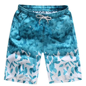 Shorts de bain pour hommes en satin rouge uni 100% polyester, taille haute, séchage rapide, respirant, avec cordon de serrage, style streetwear - Product Image 4