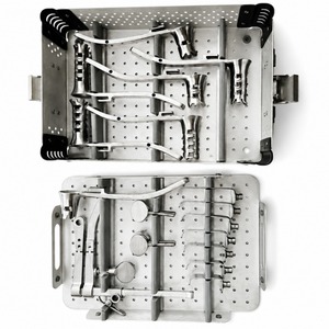 Ensemble d'opérateurs de discectomie lombaire Caspar de qualité supérieure avec boîte de stérilisation, instruments de chirurgie spinale certifiés CE ISO - Product Image 1