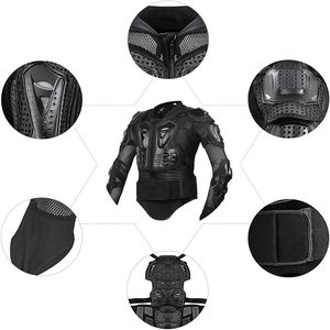 Chaqueta de Motocicleta para Adultos, Protección Completa para el Pecho, Transpirable, para Motocross y Todoterreno, Color Negro - Product Image 6