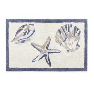 Compre Alfombrillas de Baño Antideslizantes de Alta Calidad, 100% Algodón, Reutilizables por Ambos Lados, para Uso en el Hogar y Hoteles, Fabricadas en India - Product Image 1