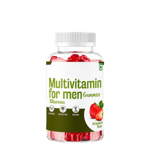 Multivitamines naturelles pour hommes en gommes, approvisionnement en gros, multivitamines pour hommes en gommes, saveur fraise, complément nutritionnel - Product Image 1