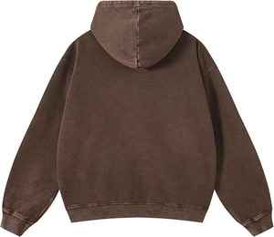 Men's Oversized Straight Hoodies and Pants Set Custom Low Price <b>Thick</b> <b>Fleece</b> for Winter - Product Image 3