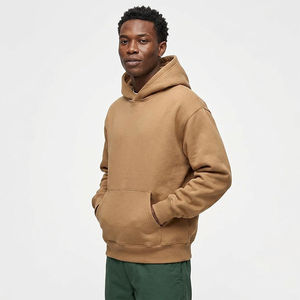 Sweat à capuche personnalisé pour homme avec logo, en molleton de coton, coupe décontractée, manches longues, poche avant, tissu doux, mode, vente en gros B2B, vêtement USA - Product Image 5