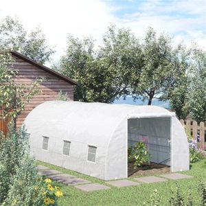 20x10x7ft White Walk-in Garden Conservatory Greenhouse 20x10x7ft White Walk-in Garden Conservatory Greenhouse - Product Image 2