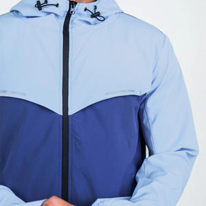 Ensemble veste coupe-vent et pantalon à séchage rapide pour hommes et femmes, OEM ODM, personnalisation de marque, streetwear, vêtements de sport d'extérieur unis - Product Image 3