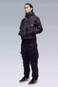 High Quality Men's Techwear Jacket Waterproof Windbreaker Tactical Streetwear Urban Functional Hooded Cargo Multi-Pockets Coat - Product Image 4