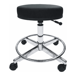 Taburete de Examen con Altura Ajustable, Asiento Giratorio y Reposapiés para Uso en Laboratorios y Hospitales - Product Image 3