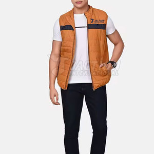 Gilet d'hiver matelassé pour homme de haute qualité à bas prix, design unique, couleur unie, gilet d'hiver matelassé pour homme - Product Image 5