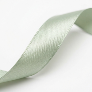 12mm Pale Sage Green Single Face Satin Ribbon Manufacturer 10 Rolls x 8 Meter for Organic Gift <b>Boxes</b> Botanical Packaging Bulk - Product Image 1