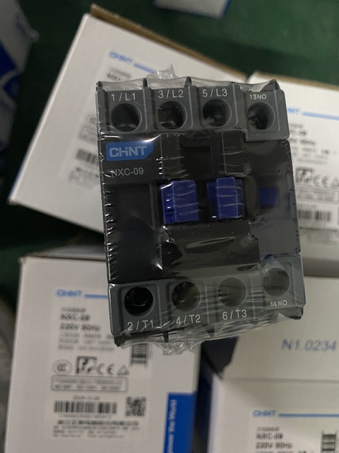CHINT NXC AC Contactor 6A~630A 220V~690V with Rail and Screw Installation