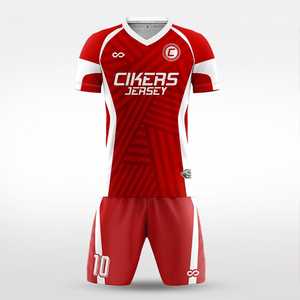 Ensemble maillot et short de football personnalisé, uniforme d'équipe, logo personnalisé, nom, numéro, kit sportif athlétique - Product Image 2