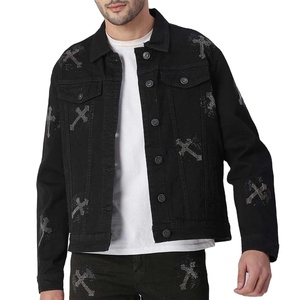 Chaqueta Vaquera para Hombre, Producto Viral 2025, Fabricante de Pakistán, Precio al por Mayor, Alta Calidad, Estilo Cuadrado, Lavado Ácido - Product Image 1