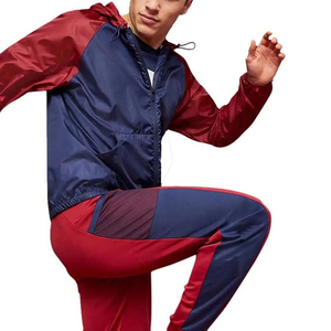 High Performance Nylon Windbreaker <b>Blank</b> Custom Men's Polyester Windbreaker Heavy <b>Weight</b> Men's Tracksuit For Hot Sale - Product Image 5