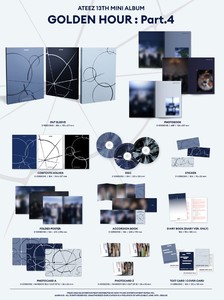 ATEEZ GOLDEN HOUR: Parte 4 [Versión Photobook] 13º Mini Álbum - Product Image 2
