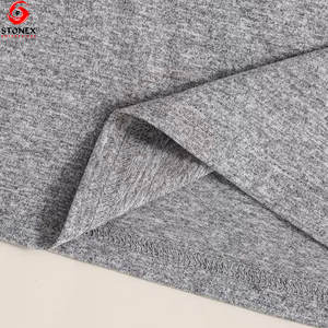 Haut court en coton de haute qualité pour femme, décontracté, écologique, col rond, respirant, manches courtes, été, couleur unie, logo personnalisé - Product Image 6