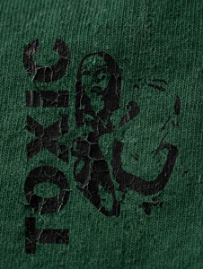 Custom Dark Forest <b>Green</b> Graphic <b>T</b> <b>Shirt</b> <b>Men</b> Heavyweight Cotton Vintage Toxic Graphic Print Slim Fit Casual Summer Streetwear - Product Image 5