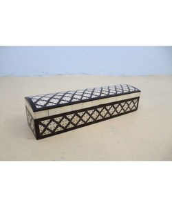 Elegant Bone Inlay <b>Keepsake</b> <b>Box</b> Handmade Decorative Jewelry Storage Container Custom Craft Gift for Bedroom Dressing Table B2B - Product Image 6