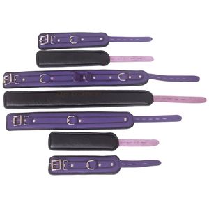 สายรัดหนังวัวพร้อมที่รัดข้อมือและปลอกคอ - Product Image 3