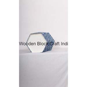 Poubelle décorative en carton fait main pour bureau et salle d'étude, avec impression à la main, poubelle de recyclage pour cuisine, décoration intérieure - Product Image 4