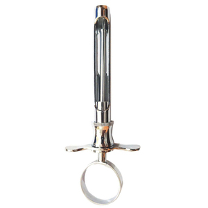 Seringue d'aspiration dentaire en acier inoxydable, type cartouche, outil d'injection d'anesthésie réutilisable, fabricant OEM, approvisionnement en gros - Product Image 4