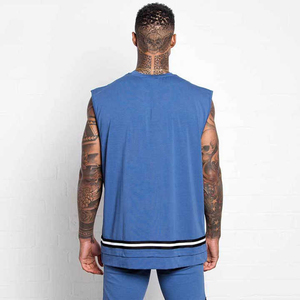 Best Tank Top Custom Crew Neck Gym Muscle <b>Singlet</b> Bodybuilding Gym Running <b>Singlets</b> Stringer Fitness <b>Mens</b> Tank Top Wholesale - Product Image 3