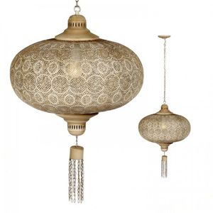 Fabricant de lampes suspendues en métal côtelé sur mesure, offrant des luminaires de plafond en dôme cannelé en gros, OEM. - Product Image 2