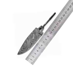Cuchilla en Bruto de Acero de Damasco Forjado a Mano de la Mejor Calidad para Fabricación de Cuchillos de Hoja Fija, Tendencia en EE. UU. - Product Image 6