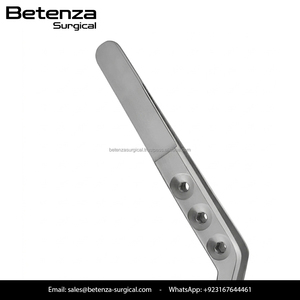 Pince à tumeur Yasargil Premium en acier inoxydable, baïonnette 22 cm, embout 3,0 mm, pour neurochirurgie - Product Image 4