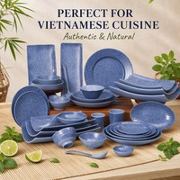 Plato Pequeño de Melamina Grado A5 para Salsas, Ideal para Restaurantes Vietnamitas, Salsa de Pescado, Salsa de Chile, Rollitos Primavera - Vajilla al por Mayor