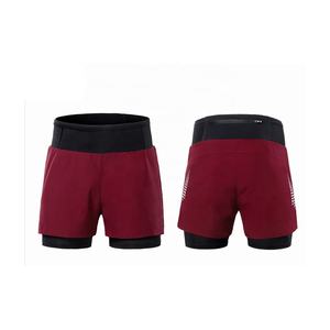 ECONEX SPORTS 2025 Short de jogging pour sports de plein air 100% coton Gym Training Fitness Pantalon d'exercice Séchage rapide Respirant 2-en-1 - Product Image 5