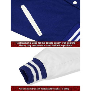 Causal Wear Use Men <b>Letterman</b> <b>Jacket</b> Fashion Wear Customized Logo Best Design Winter <b>Jacket</b> - Product Image 4