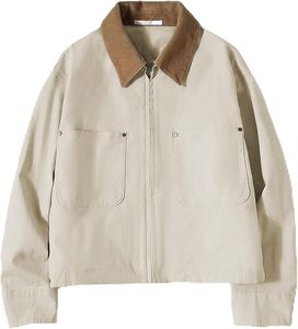 Unisex Casual <b>Spring</b> Varsity Jacket 100% Cotton Waterproof Windproof Breathable Front Customizable Athletic <b>Sale</b> - Product Image 3