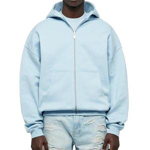 Sweat-shirts à capuche décontractés pour hommes en coton 100% avec impression de logo personnalisée de haute qualité - Product Image 1