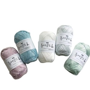 Hilo de poliéster compacto Siro Purecord L, hilo metálico brillante para tejer a crochet. - Product Image 2