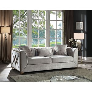 Velencia 2 pezzi moderno Set da salotto crema - Product Image 2