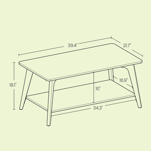 <b>TABLE</b> Living Room Office <b>Modern</b> design from Vietnam <b>Coffee</b> <b>Table</b> Living Room Furniture Wood/Glass Material 1 Year MD02 - Product Image 4