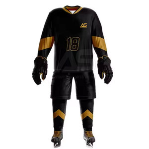 Uniforme de hockey sur glace personnalisé 2026, léger, manches longues, respirant, confortable - Product Image 1