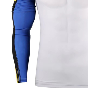 Camiseta de Compresión Rashguard OEM ODM para Hombre, Sublimada, de Spandex, para BJJ, Gimnasio, Surf, Buceo, MMA - Product Image 5