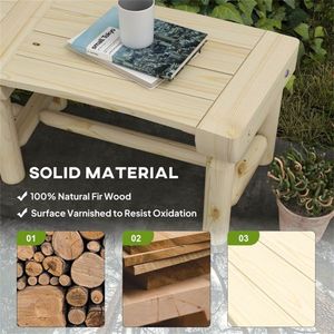 Banc de jardin extérieur élégant, mobilier de patio pour une assise confortable - Product Image 5