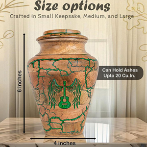 Personalized Wooden Urn for Loved Ones Handmade Wooden Ashes Urn with Secure Closure by AYAANS - Product Image 6