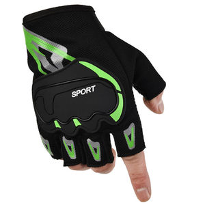 Gants de cyclisme unisexes sans doigts, antidérapants, absorbant les chocs, respirants - Product Image 1