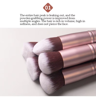Weiches Synthetikhaar, 14-teiliges Make-up-Pinsel-Set, Puder, Rouge, Foundation, Lidschatten, multifunktionaler Pinsel, professionelles Beauty-Tool-Set