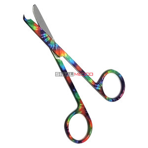 Tijeras de Sutura Manuales de 4.5 Pulgadas con Punta en Forma de Gancho, Instrumento Quirúrgico Reutilizable de Acero Inoxidable para Retirar Suturas, con Certificación CE - Product Image 3