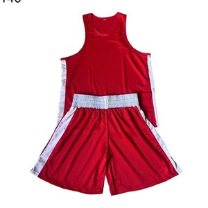 Ensemble de maillot de boxe MMA pour homme et short à cinq points, matière en nylon respirante, taille adulte, toutes saisons - Product Image 3