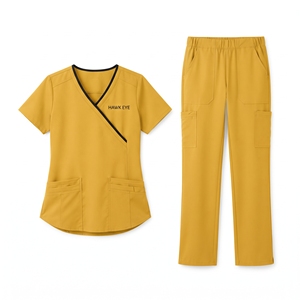 Ensemble de blouses d'infirmière pour femmes, uniforme médical deux pièces, vêtements de travail pour le secteur de la santé, blouses d'infirmière d'hôpital, haut et pantalon - Product Image 1
