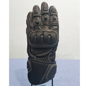 Gants de course d'hiver unisexes en cuir pour motocross, gants à doigts entiers avec protection et écran tactile pour la conduite, le cyclisme et les activités de plein air - Product Image 1