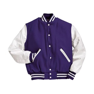 New <b>Real</b> Black Wool Red <b>Leather</b> Sleeve Letterman College Baseball Varsity <b>Jacket</b> <b>Leather</b> Sleeves Varsity <b>Jackets</b> - Product Image 4