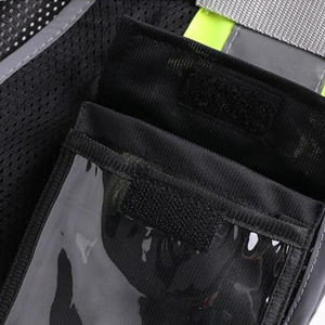 Chaleco de Seguridad de Alta Visibilidad en Poliéster con Tela de Malla, Tiras Reflectantes, Resistente a Altas Temperaturas y Transpirable para Trabajo Industrial - Product Image 6